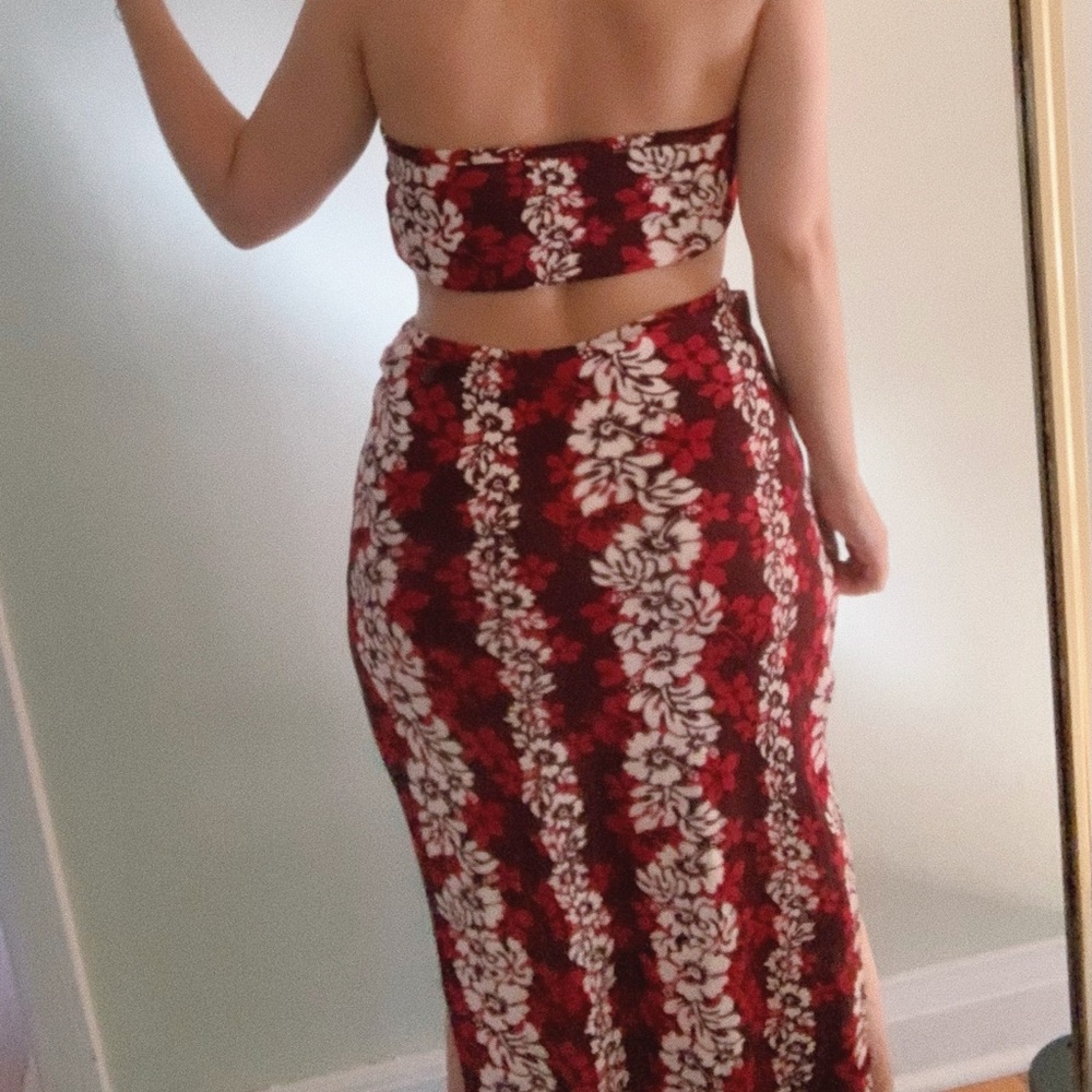 Two piece Hawaiian set